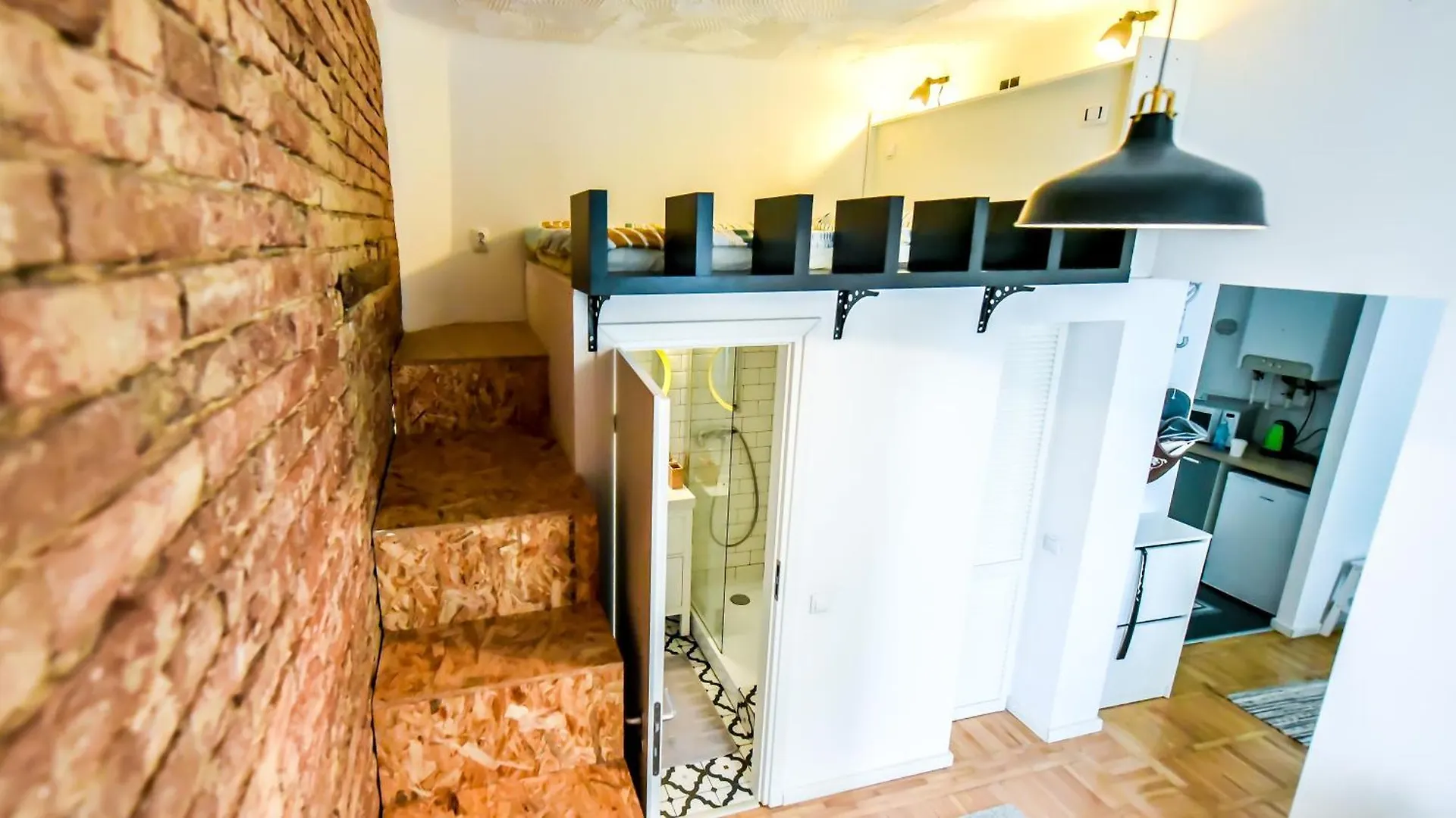 Elegantly Crafted Architectural Marvel Contemporary Dual Studio Retreat In The Heart Of Old Town Bucharest Apartment